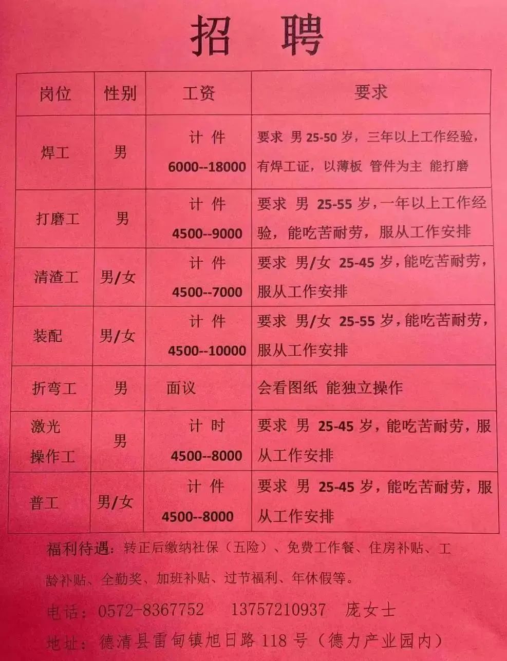 昆仑镇最新招聘信息汇总