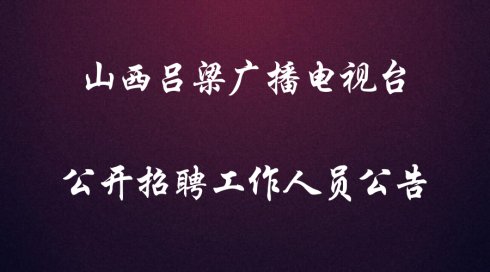 吕梁市广播电视局最新招聘启事概览